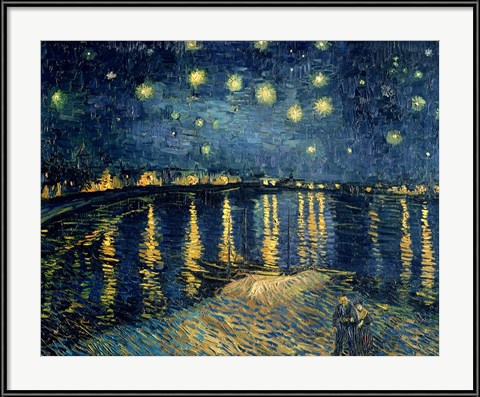 Starry Night over the Rhone - Vincent Van Gogh (1988)