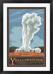 Yellowstone National Park Poster