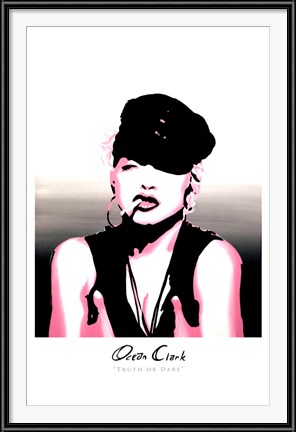 Ocean Clark's "Truth or Dare" Madonna tribute art