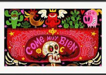 Fun Halloween Art! Come Muy Bien by Jorge R. Gutierrez