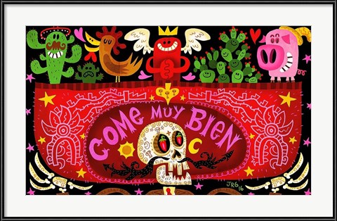 Fun Halloween Art! Come Muy Bien by Jorge R. Gutierrez