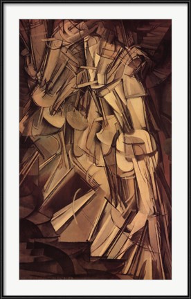 Nude Descending a Staircase, No. 2, 1912 by Marcel Duchamp