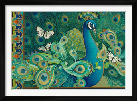 Paisley Peacock by David Galchutt