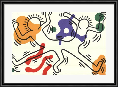 Untitled - Connected by Keith Haring