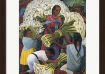 The Flower Vendor by Diego Rivera
