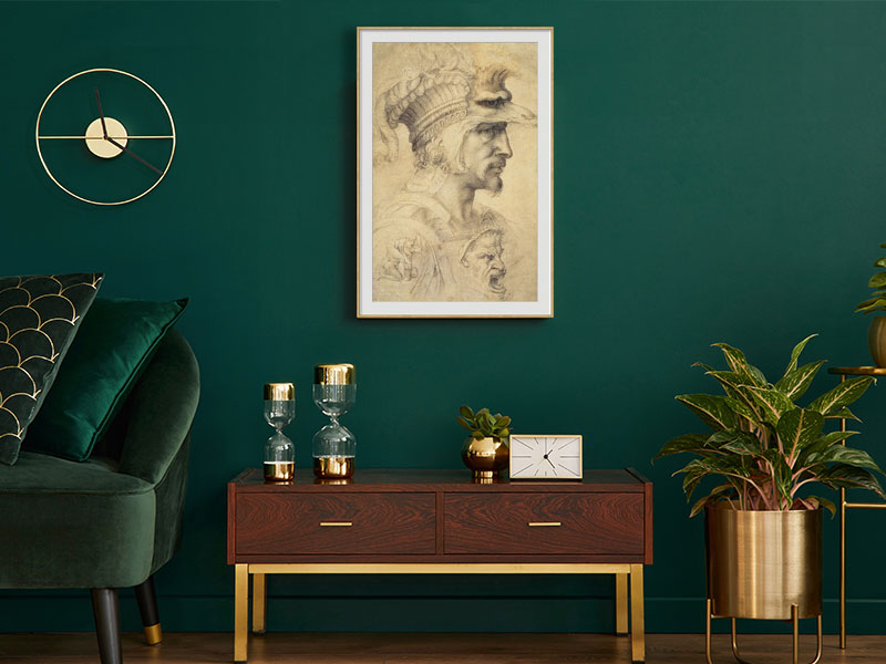 classical framed wall art