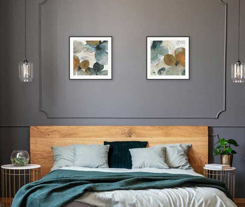 Modern Pastels Art Living Room 3