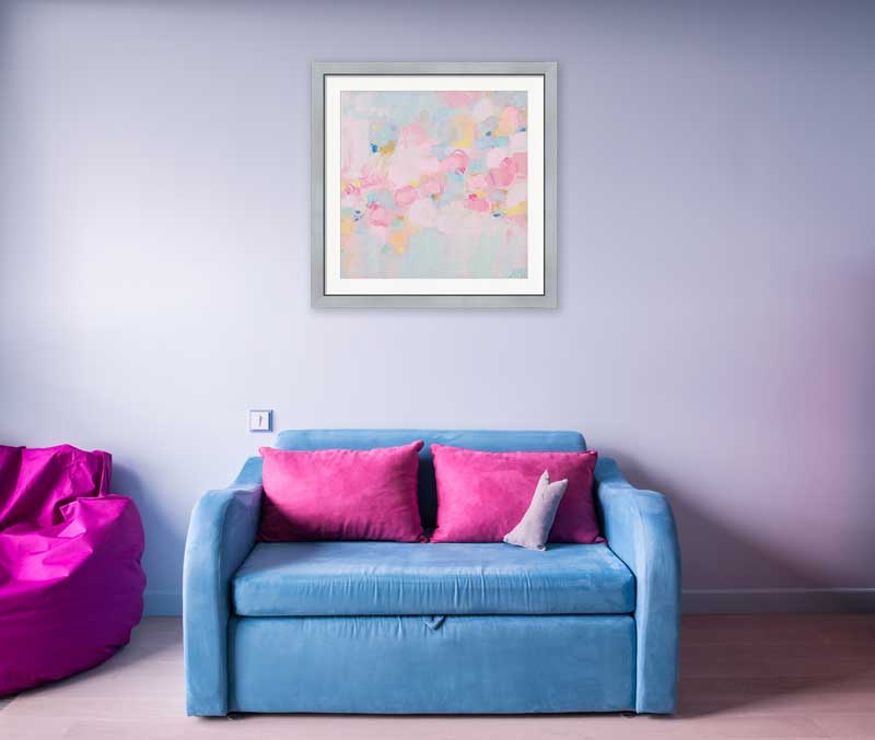 Modern Pastels Living Room 5