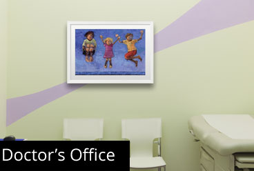 Doctors Office Artwork Framed