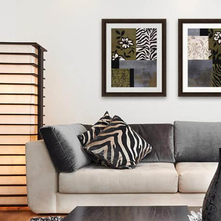 How to Decorate Living Room Walls | Framed Art.com