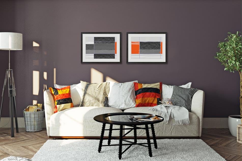 Modern Living Room Art