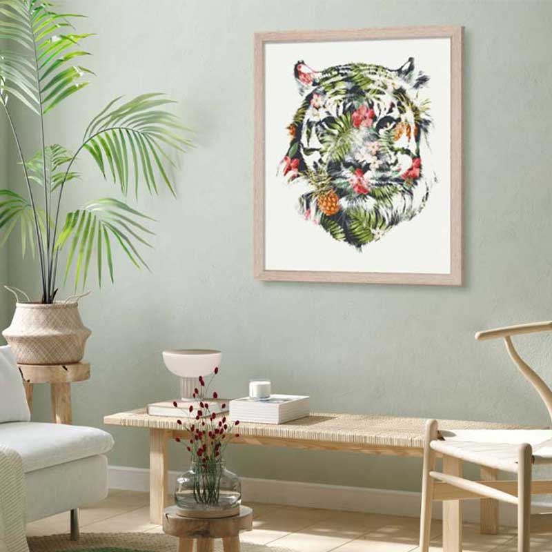 Mod Tropical Decor and Framed Mod Tropical Art Decorating Ideas and Art  Inspiration at