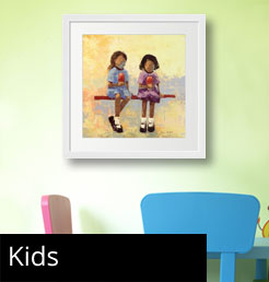 Framed Kids Art