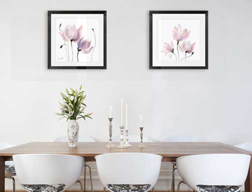 Pastel Wall Art for Dining Room