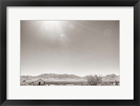 Framed Southwestern Sun