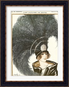 Framed Lavie Parisienne Featherhat