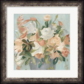 Framed Soft Pastel Bouquet II