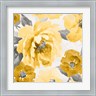 Lanie Loreth - Yellow and Gray Floral Delicate II (R1001015-AEAEAGJFB4)
