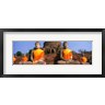 Panoramic Images - Buddha Statues Near Bangkok Thailand (R1039125-AEAEAGOFDM)