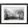 Vintage Images - Skyline Boston Massachusetts From Waterfront Showing Fanueil Hall Engraving By T. A. Prior From Bartlett (R1041555-AEAEAGOFDM)