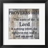 Sheldon Lewis - Proverbs 18-10 (R1094091-AEAEAGOEDM)