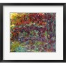 Claude Monet - The Japanese Bridge at Giverny - abstract (R682167-AEAEAGOFLM)