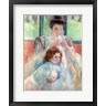 Mary Cassatt - Mother Sewing and Child (R682828-AEAEAGOFLM)