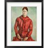 Paul Cezanne - Portrait of Madame Cezanne in a Red Dress (R682896-AEAEAGOFLM)