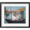 Edouard Manet - Monet in his Floating Studio, 1874 (R683757-AEAEAGOFLM)