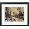 Claude Monet - Road at Louveciennes, Melting Snow, Sunset (R685620-AEAEAGOFLM)
