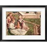Jan Van Eyck - The Fountain of Grace, detail of three angel musicians (R687360-AEAEAGOFLM)