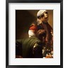 Michelangelo Caravaggio - The Supper at Emmaus, Detail 1601 (two men) (R687445-AEAEAGOFLM)