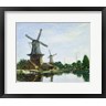 Eugene Louis Boudin - Dutch Windmills, 1884 (R687467-AEAEAGOFLM)