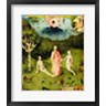 Hieronymus Bosch - The Garden of Earthly Delights: The Garden of Eden, left wing of triptych, c.1500 (R688491-AEAEAGOFLM)