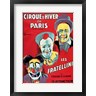 Poster advertising the 'Cirque d'Hiver de Paris' featuring the Fratellini Clowns (R690058-AEAEAGOFLM)