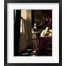 Johannes Vermeer - Lady writing a letter with her Maid (R690907-AEAEAGOFLM)
