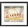 Boatmen on the Nile, from the Tomb of Sennefer (R690947-AEAEAGOFLM)