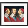 Philippe De Champaigne - Triple Portrait of the Head of Richelieu, 1642 (R691247-AEAEAGOFLM)