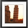 Tower at sunrise, Leaning Tower, Pisa, Italy (R693387-AEAEAGOFLM)