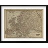 Vision Studio - Vintage Map of Europe (R716331-AEAEAGPFOE)