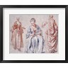 Jean-Antoine Watteau - Studies of Three Women (R737250-AEAEAGOFLM)