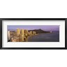 Panoramic Images - High angle view of buildings at the waterfront, Waikiki Beach, Honolulu, Oahu, Hawaii, USA (R743597-AEAEAGOFDM)