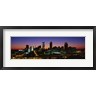 Panoramic Images - Atlanta skyline at night, GA (R744193-AEAEAGOFDM)
