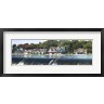 Panoramic Images - Boathouse Row at the waterfront, Schuylkill River, Philadelphia, Pennsylvania (R745009-AEAEAGOFDM)