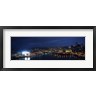 Panoramic Images - High angle view of buildings lit up at night, Heinz Field, Pittsburgh, Allegheny county, Pennsylvania, USA (R745227-AEAEAGOFDM)