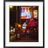 Panoramic Images - Neon sign lit up at night in a city, Rum Boogie Cafe, Beale Street, Memphis, Shelby County, Tennessee, USA (R745247-AEAEAGOFDM)