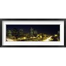 Panoramic Images - Buildings in a city lit up at night, Phoenix, Arizona (R749311-AEAEAGOFDM)