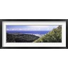 Panoramic Images - Mountains with city at coast in the background, Honolulu, Oahu, Honolulu County, Hawaii, USA (R750207-AEAEAGOFDM)