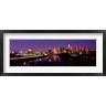 Panoramic Images - Buildings lit up at the waterfront, Philadelphia (R750493-AEAEAGOFDM)