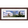 Panoramic Images - Wedge Tower, ExxonMobil Building, Chevron Building from a Distance, Houston, Texas, USA (R750612-AEAEAGLFGM)